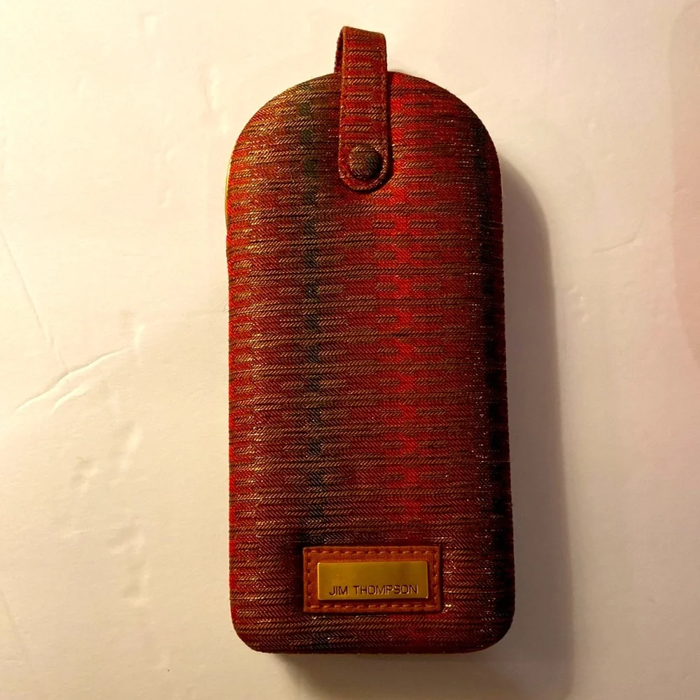 Jim Thompson Make Up Case and Eyeglasses Holder Set